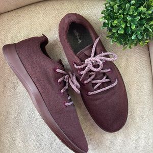 Allbirds Merino wool runners, men’s 13 - maroon
